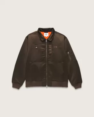 Blouson aviateur en satin OTW