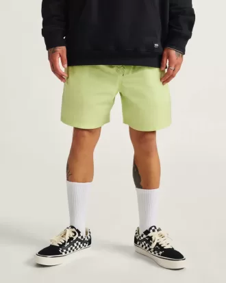 Boardshort élastique solide de 17 pouces