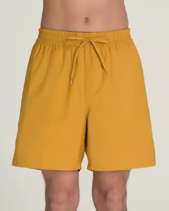 Boardshort élastique solide de 17 pouces