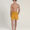 Boardshort élastique solide de 17 pouces