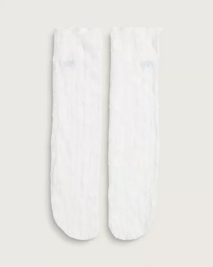 Chaussettes mi-mollet en dentelle