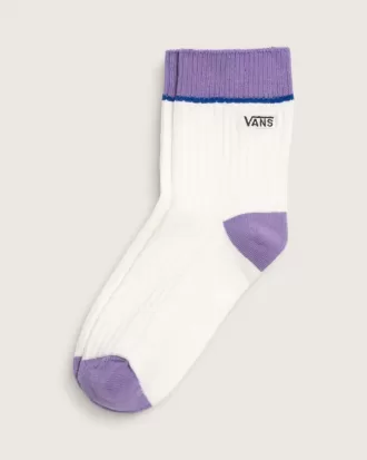 Chaussettes mi-mollet gaufrées