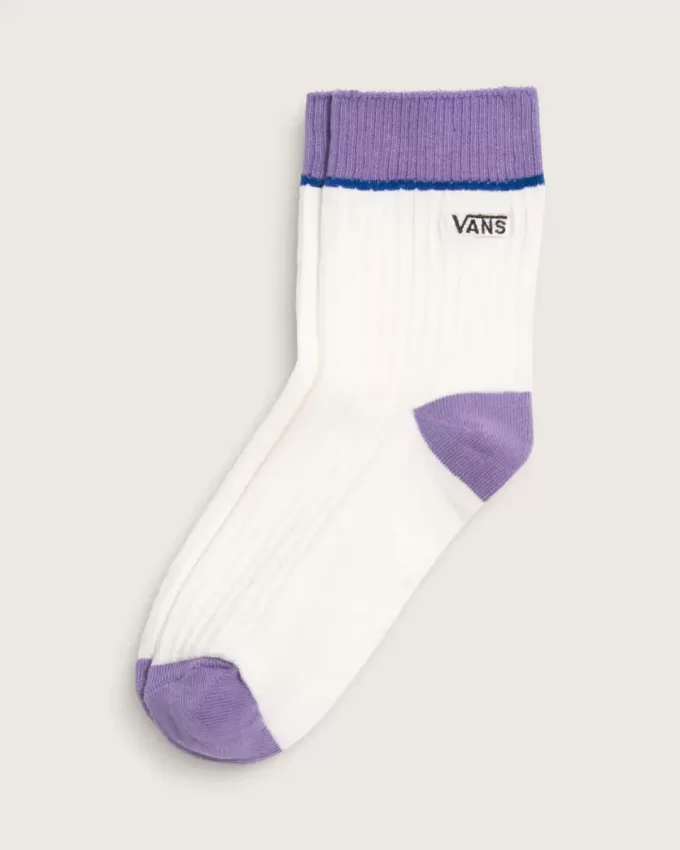 Chaussettes mi-mollet gaufrées