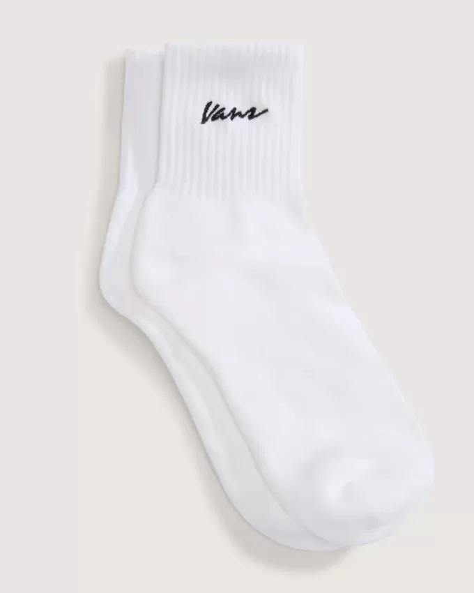 Chaussettes mi-mollet à inscription classique