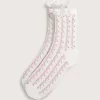 Chaussettes ras du cou en dentelle Sereno