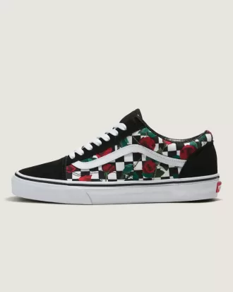 Chaussure à damier Customs Old Skool