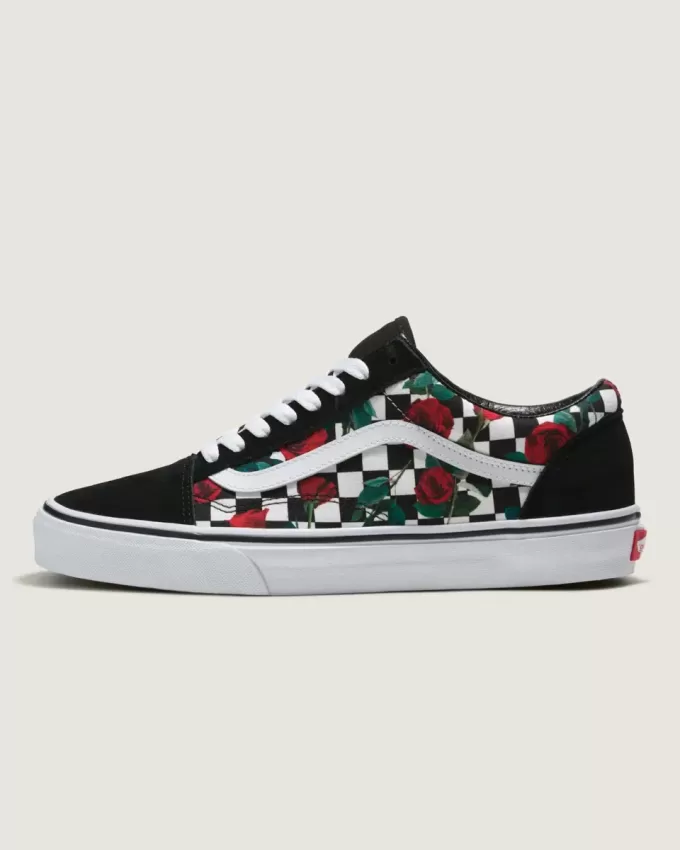 Chaussure à damier Customs Old Skool