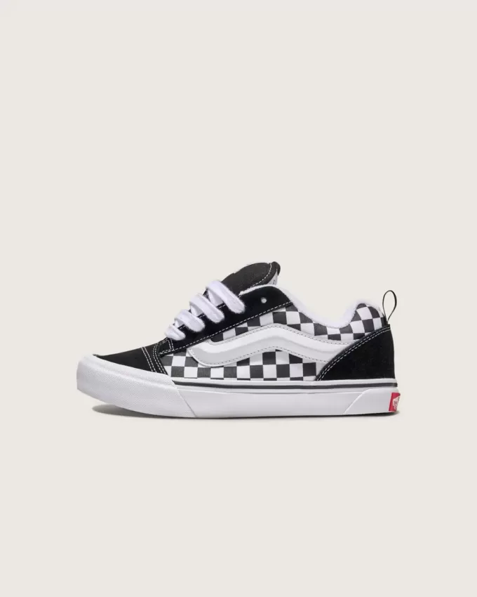 Chaussure à damier Knu Skool pour petits enfants