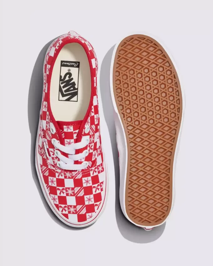 Chaussure de vacances authentique à motif damier des douanes