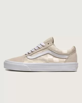 Chaussure en satin à damier Old Skool