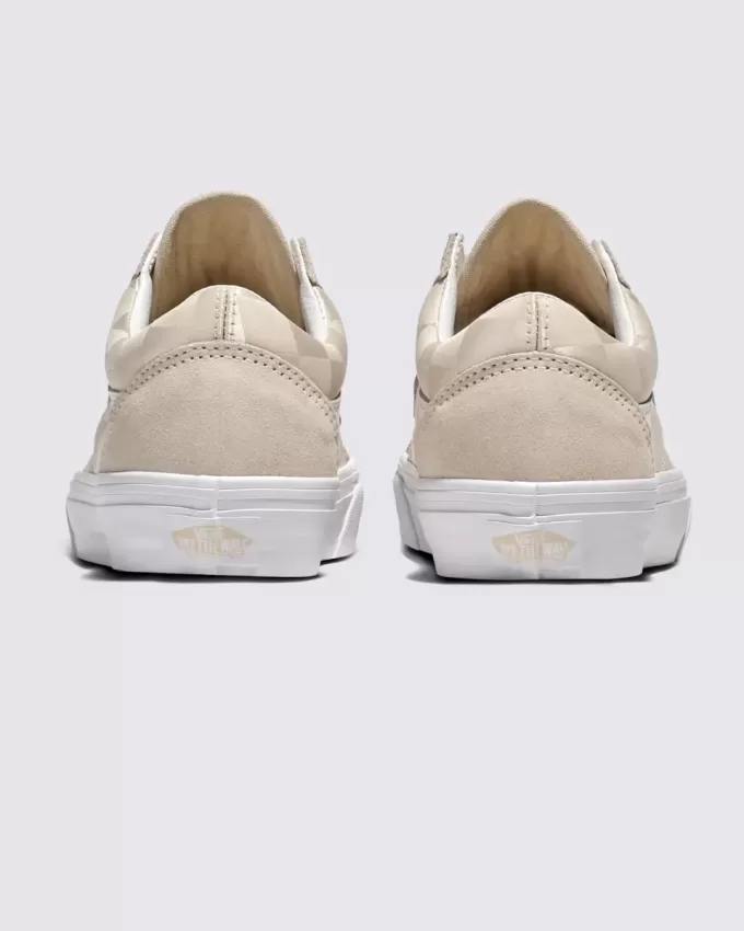 Chaussure en satin à damier Old Skool