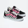 Chaussure large à damier Old Skool Customs