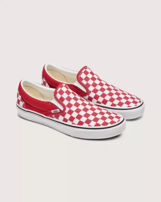 Chaussures classiques à enfiler en damier