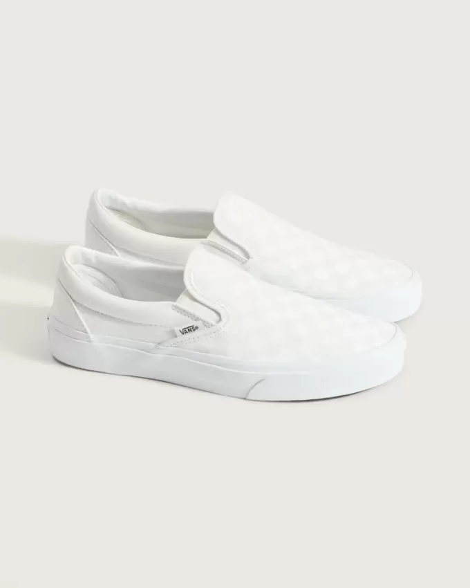 Chaussures classiques à enfiler en damier