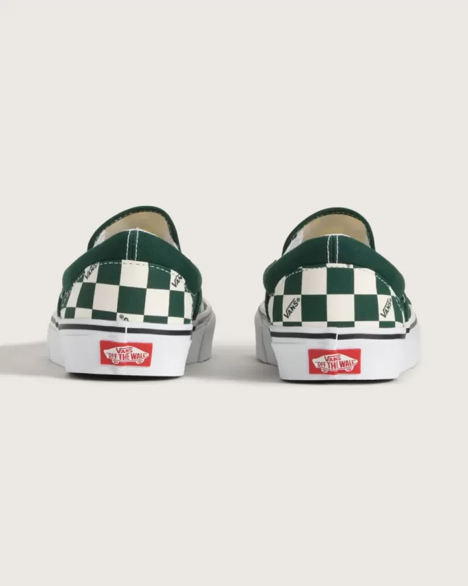 Chaussures classiques à enfiler en damier