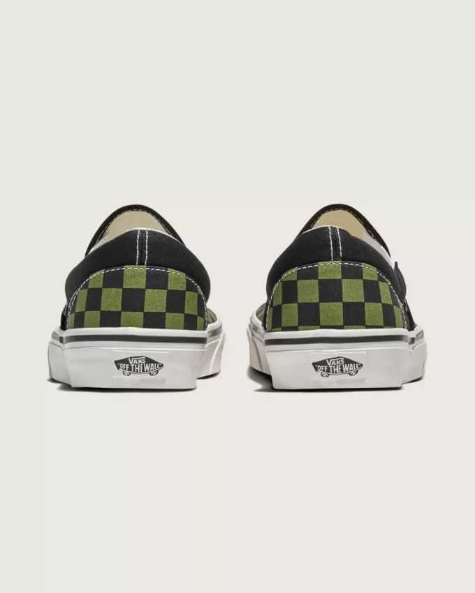 Chaussures classiques à enfiler en damier