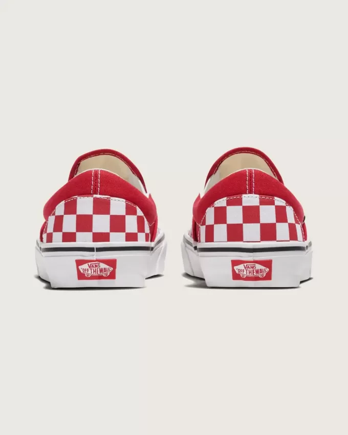 Chaussures classiques à enfiler en damier