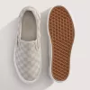 Chaussures classiques à enfiler et à plateforme en damier
