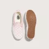Chaussures classiques à enfiler à motif damier pour petits enfants