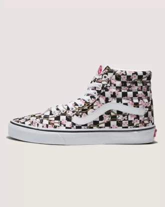 Chaussures Customs Sk8-Hi Checkerboard