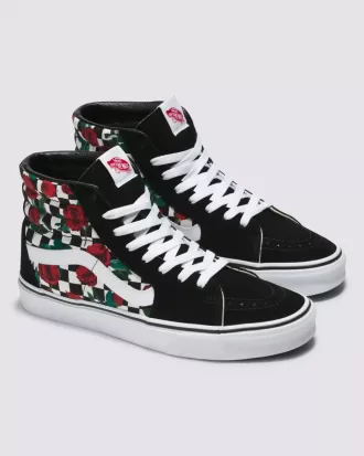 Chaussures Customs Sk8-Hi Checkerboard