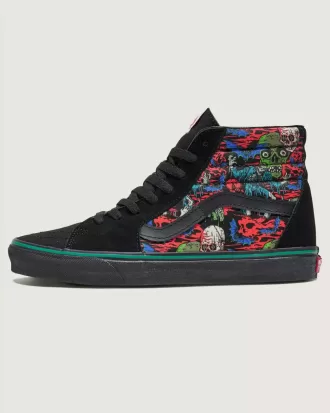 Chaussures Customs Sk8-Hi Halloween