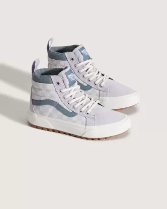 Chaussures à damier imperméables Sk8-Hi pour petits enfants