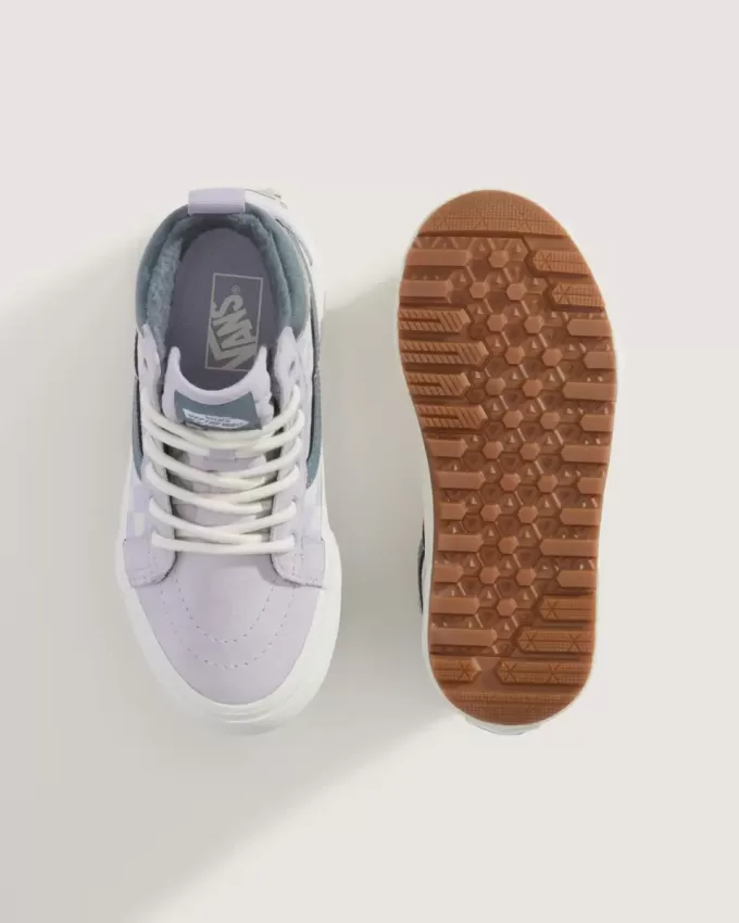 Chaussures à damier imperméables Sk8-Hi pour petits enfants