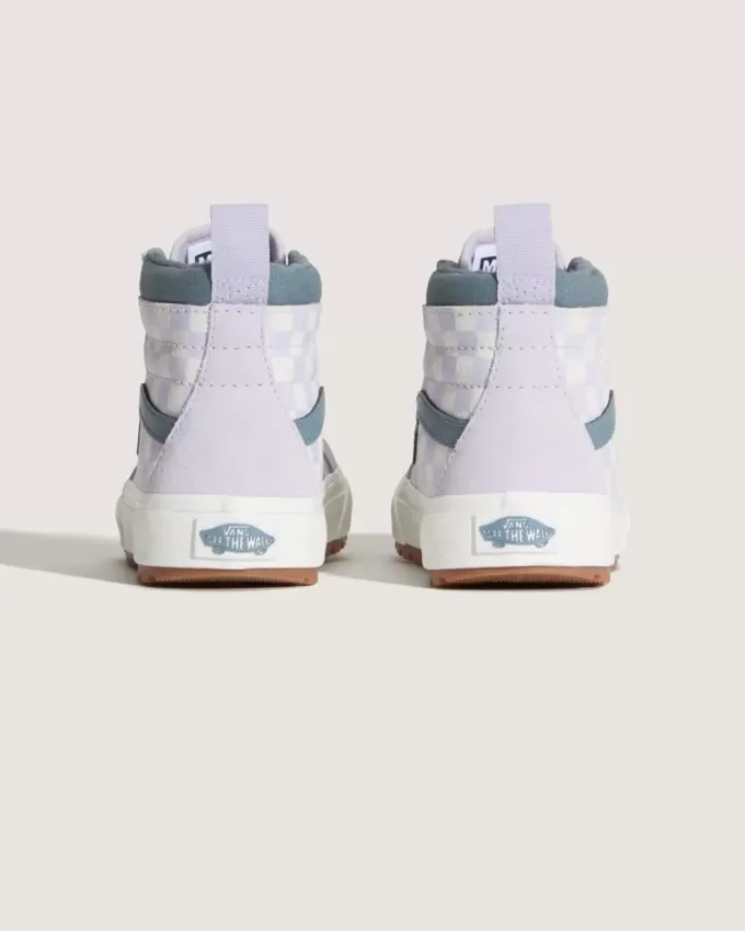 Chaussures à damier imperméables Sk8-Hi pour petits enfants