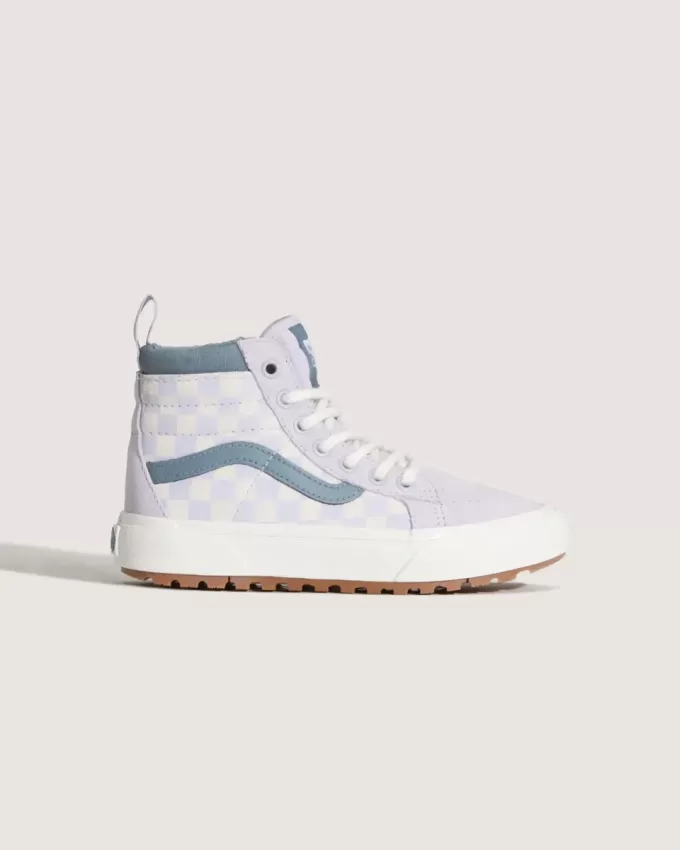 Chaussures à damier imperméables Sk8-Hi pour petits enfants