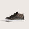 Chaussures à damier Sk8-Mid V pour petits enfants