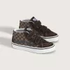Chaussures à damier Sk8-Mid V pour petits enfants