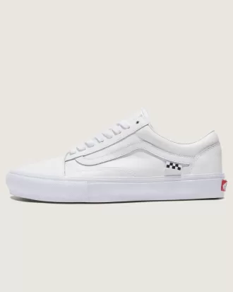 Chaussures de skate en cuir Customs Old Skool