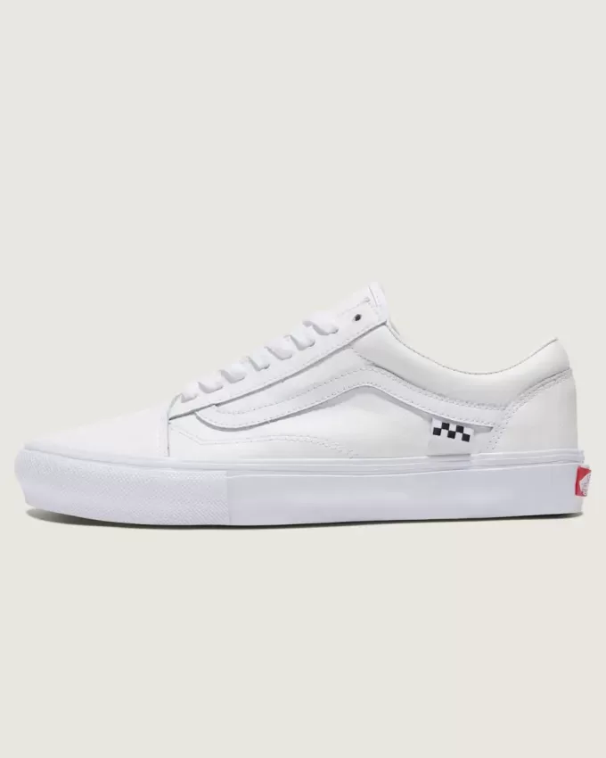 Chaussures de skate en cuir Customs Old Skool