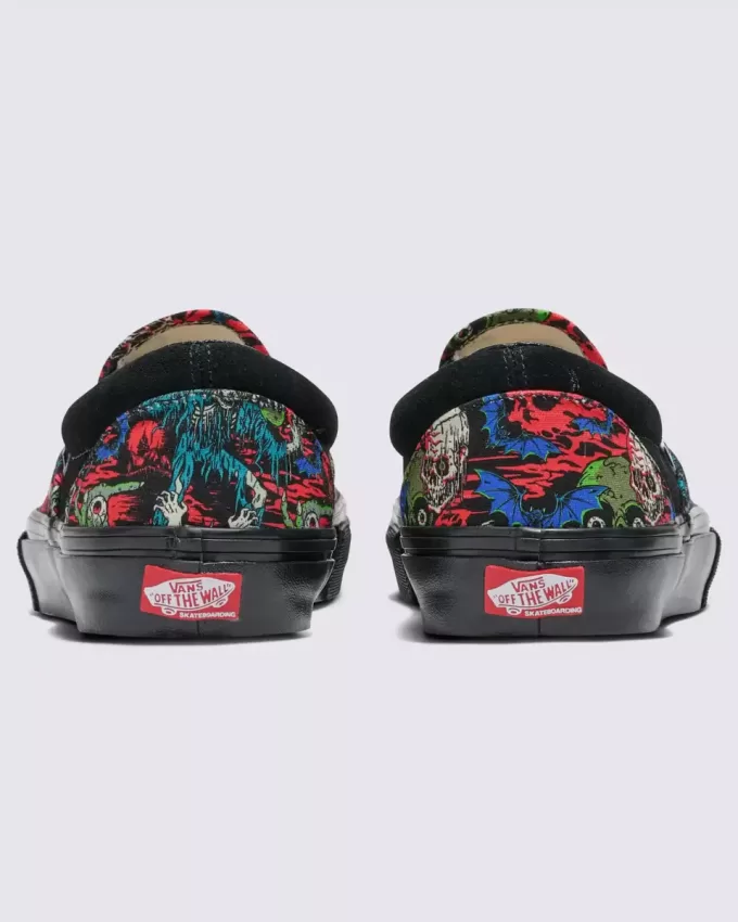 Chaussures de skate à enfiler pour Halloween