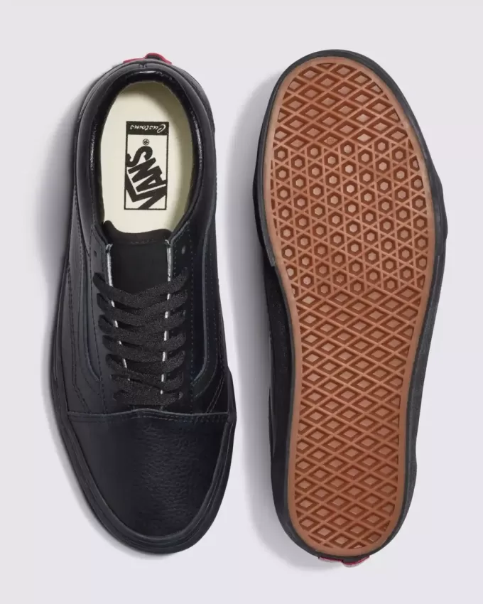 Chaussures en cuir Customs Old Skool