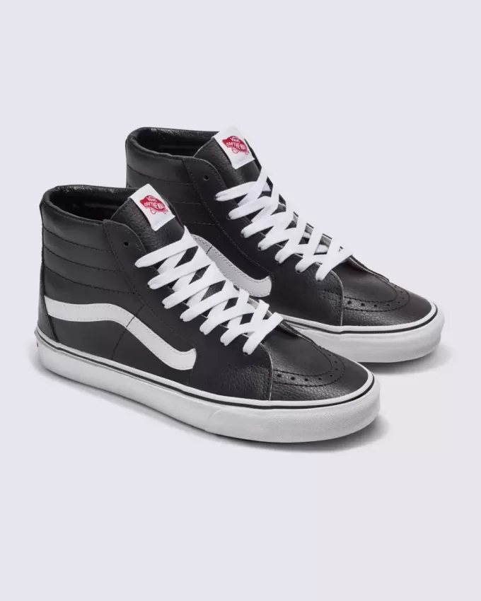 Chaussures en cuir Customs Sk8-Hi