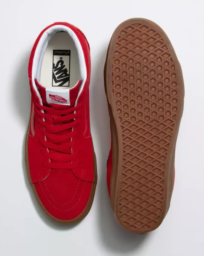 Chaussures en daim Customs Sk8-Hi
