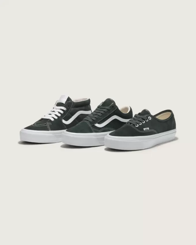 Chaussure en daim Premium Sk8-Mid