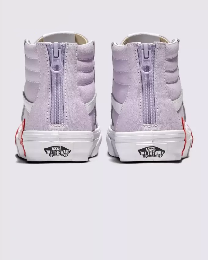 Chaussures à fleurs Sk8-Hi-Zip pour petits enfants