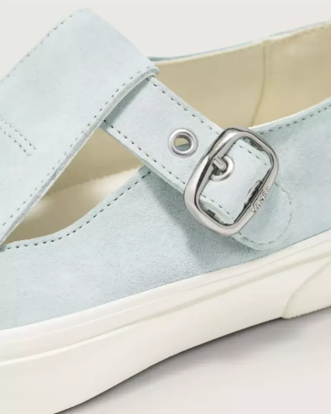 Chaussures Mary Jane en daim de qualité supérieure