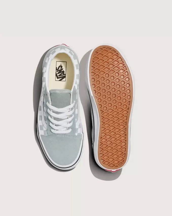 Chaussures Old Skool à damier pour grands enfants