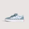 Chaussures Old Skool V à motif damier pour petits enfants