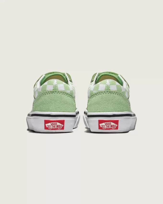 Chaussures Old Skool V à motif damier pour petits enfants