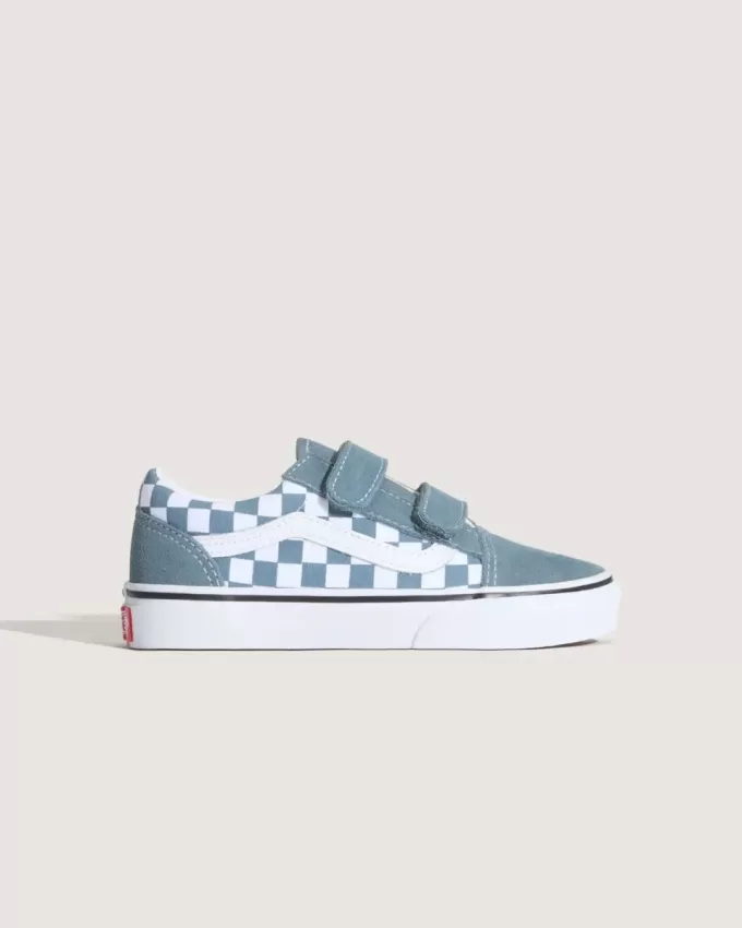 Chaussures Old Skool V à motif damier pour petits enfants