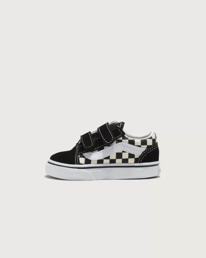 Chaussures Old Skool V à motif damier pour tout-petits