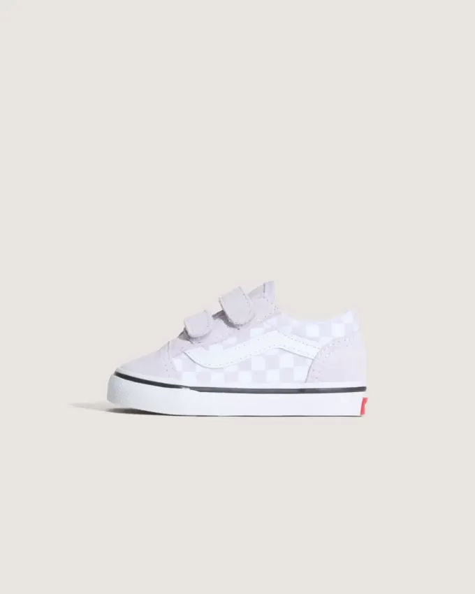 Chaussures Old Skool V à motif damier pour tout-petits