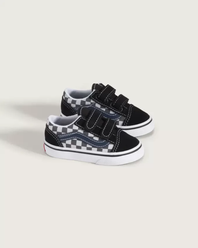 Chaussures Old Skool V à motif damier pour tout-petits