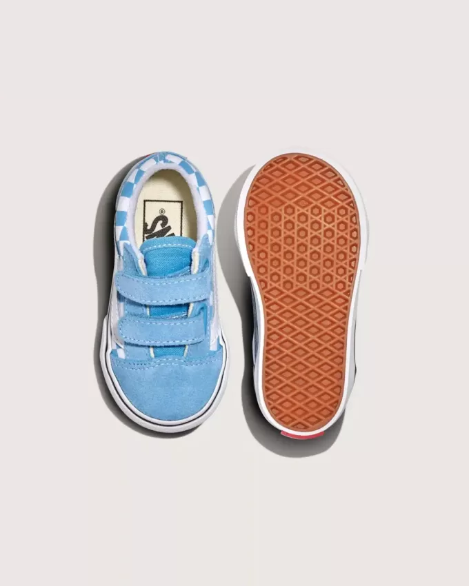 Chaussures Old Skool V à motif damier pour tout-petits