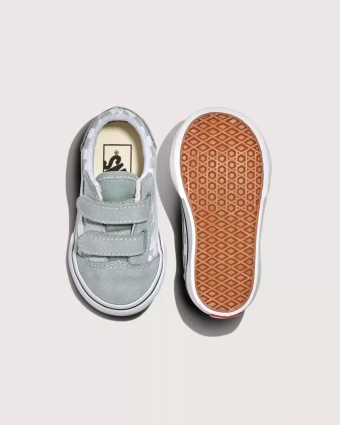 Chaussures Old Skool V à motif damier pour tout-petits